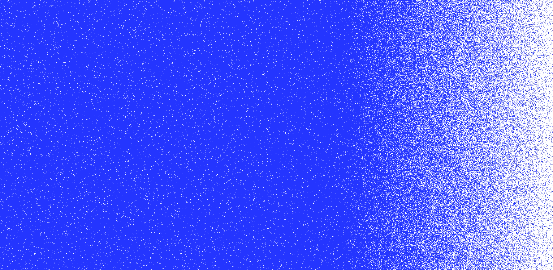 Blue background fading into white gradient 